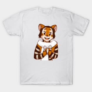 Cute Tiger Drawing T-Shirt